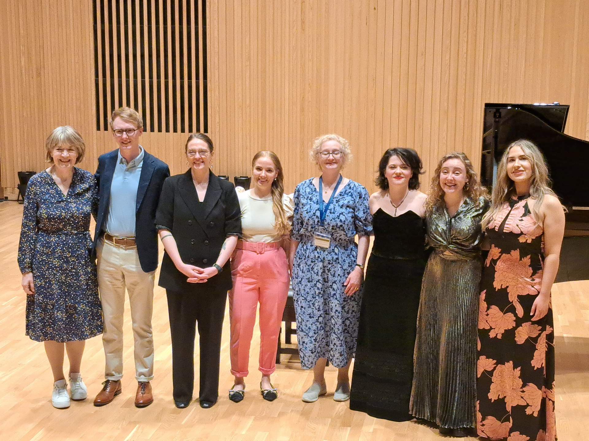Artists after recital — Maynooth University